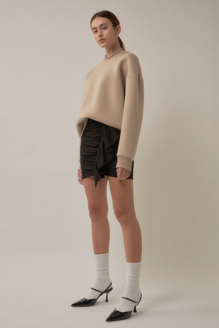 Loungewear Sweatshirt - Taupe