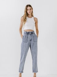 Paperbag Waist Jeans