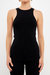 Ribbed Racer Back Slick Tank