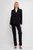 Ruched Blazer - Black