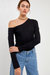 Soft Knit Asymmetrical Top