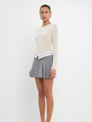 Soft Knit Shimmer Bodysuit