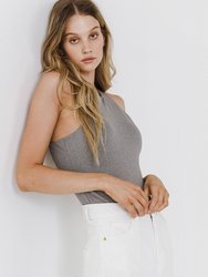 Solid Body Suit - Heather Grey