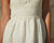 Evelyn Eyelet Midi Dress In White