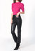 Paz Vegan Leather Pant In Black