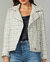 Vera Tweed Moto Jacket In Ivory - Ivory