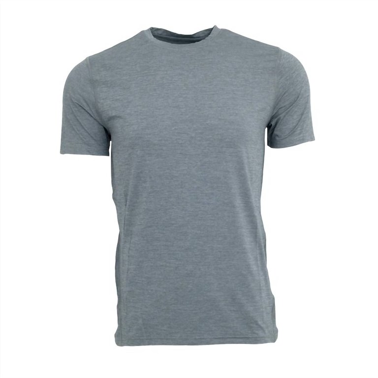 Guide Sport Tee In Light Heather Grey - Light Heather Grey