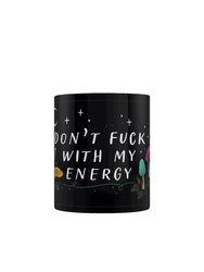 Don´t Fuck With My Energy Mug - Black/White (One Size)