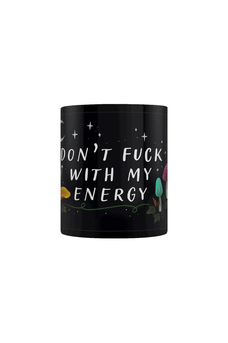 Don´t Fuck With My Energy Mug - Black/White (One Size)