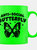 Grindstore Anti-Social Butterfly Neon Mug (Green/Black) (One Size)