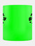 Grindstore Anti-Social Butterfly Neon Mug (Green/Black) (One Size)