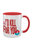 Grindstore I´d Kill For You Clown Inner Two Tone Mug (White/Red/Pink) (One Size) - White/Red/Pink