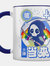 Grindstore Kawaii Reaper Mug - Blue/White