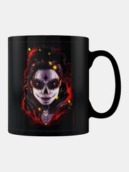 Grindstore Luminous Calaveras Mug (Black/Red/White) (One Size)