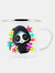 Grindstore Rainbow Reaper Enamel Mug (White/Black) (One Size) - White/Black