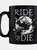 Grindstore Ride Or Die Witch Mug (Black/White) (One Size) - Black/White