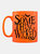 Grindstore Something Wicked Halloween Mug (Neon Orange/Black) (One Size)