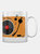 Grindstore Sounds Better On Vinyl Mug (White/Orange/Black) (One Size) - White/Orange/Black