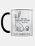 Grindstore We Are The Weirdos Mister Kawaii Bunny Mug (Black/White) (One Size)