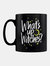 Grindstore What´s Up Witches Mug (Black/White/Yellow) (One Size)