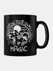 Grow Your Own Magic Mushrooms Mug- One Size