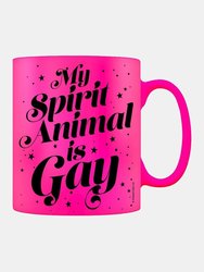 My Spirit Animal Is Gay Mug - One Size