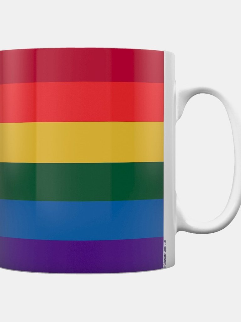 Progress Pride Mug - White/Multicoloured (One Size)