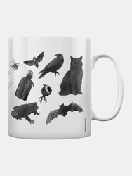 Salems Spoils Witchcraft Mug - White/Black (One Size)