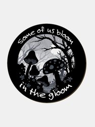 Some Of Us Bloom In The Gloom Coaster - One Size - Black