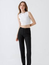 Verona Bi-Strech Pants - Black