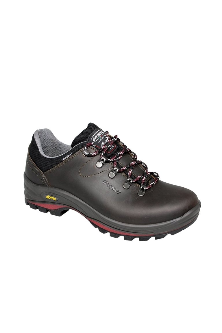 Childrens/Kids Dartmoor GTX Waxy Leather Walking Shoes - Brown/Black