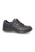 Mens Airwalker Leather Walking Shoes - Black