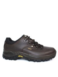 Mens Dartmoor Waxy Leather Walking Shoes - Brown