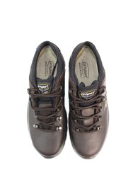 Mens Dartmoor Waxy Leather Walking Shoes - Brown - Brown