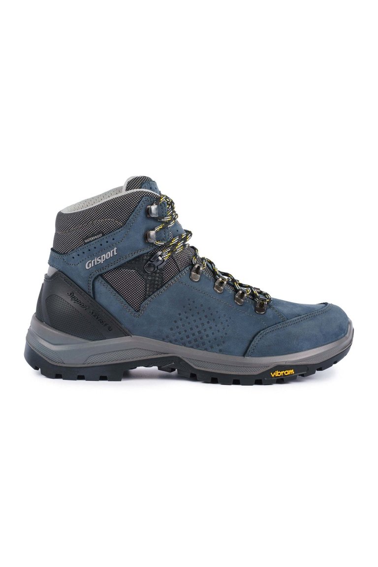 Mens Everest Nubuck Walking Boots - Blue