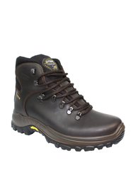 Mens Everest Nubuck Walking Boots (Brown)