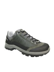 Mens Kratos-Lo Waxy Leather Walking Shoes (Green)