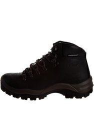 Unisex Adult Peaklander Waxy Leather Walking Boots (Black)