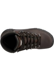 Unisex Adult Peaklander Waxy Leather Walking Boots - Brown