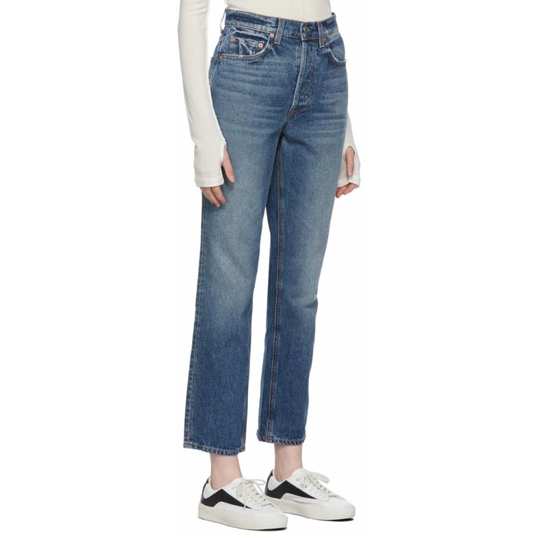 Cassidy High Rise Straight Jean