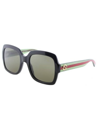 Gucci Square Acetate Sunglasses With Brown Lens product