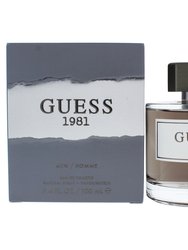 Guess 1981 by Guess for Men - 3.4 oz EDT Spray