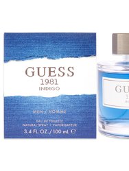 Guess 1981 Indigo by Guess for Men - 3.4 oz EDT Spray