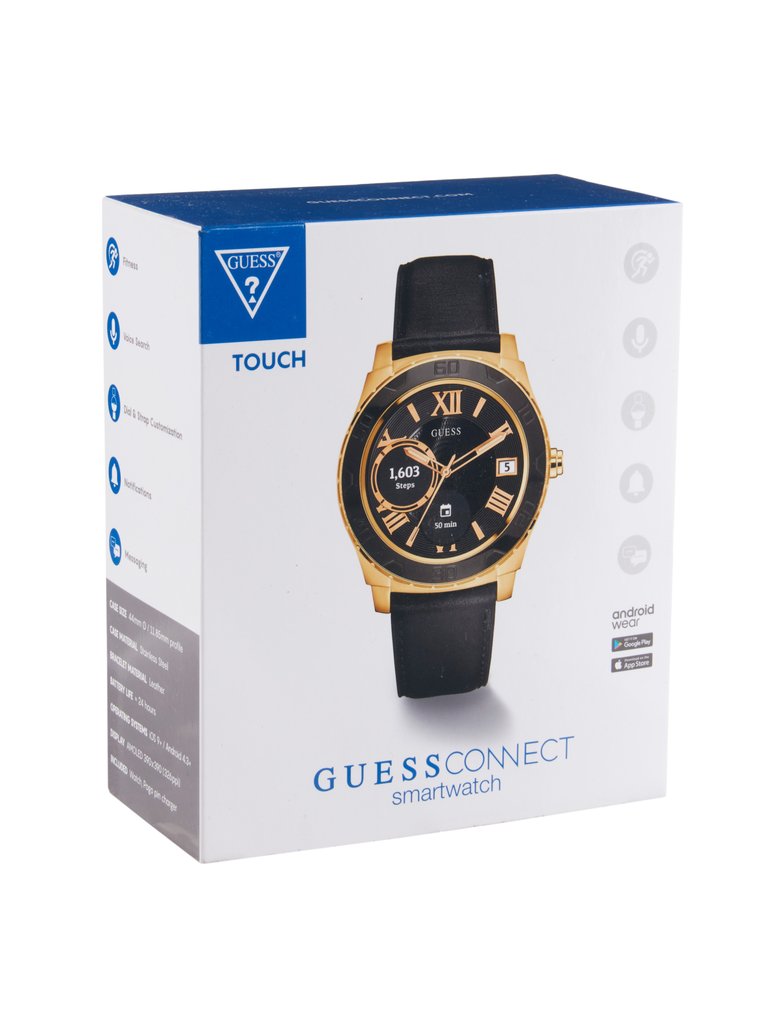 Men's Connect Smart Watch  - Gold/Black