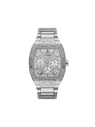 Mens GW0094G1 Crystal Accented Stainless Steel Watch - Silver