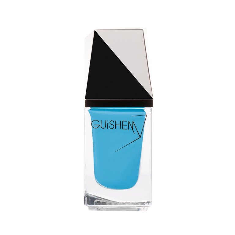 Premium Nail Lacquer, CAPRI - 120, SKY BLUE CRÈME NAIL POLISH - GUiSHEM