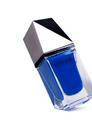 Premium Nail Lacquer, DAZZLING - 090, COBALT BLUE CRÈME NAIL POLISH