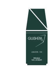 Premium Nail Lacquer, LAGOON - 150, TEAL GREEN CRÈME NAIL POLISH