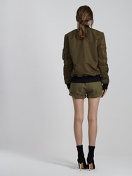 SIGNATURE BOMBER JACKET - Olive