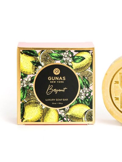 GUNAS New York Bergamot Luxury & Artisan Soap Bar product